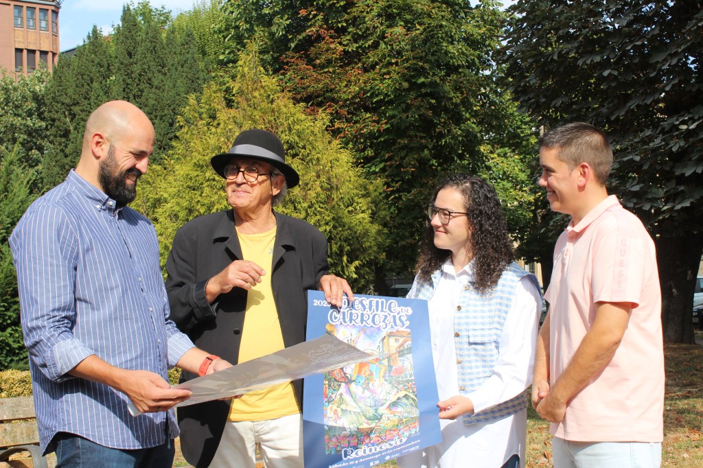 La obra Fantasía medieval” del pintor Alberto Gallo anuncia este año el Desfile de Carrozas de las Fiestas de San&nbsp;Mateo