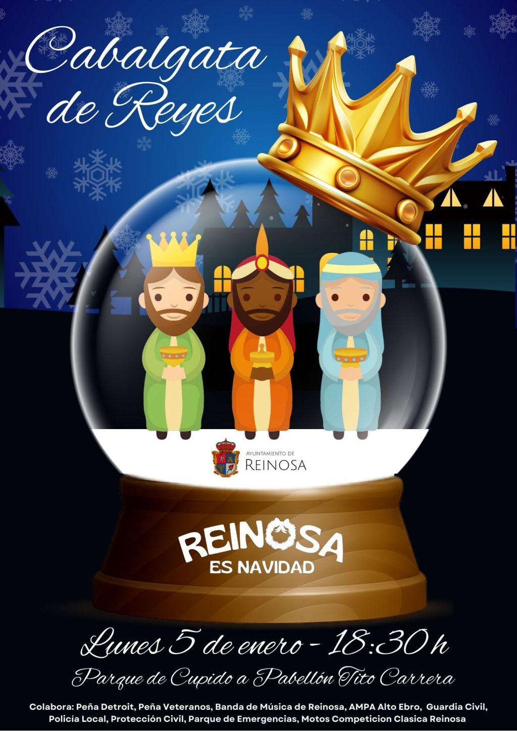 Reinosa se prepara para recibir a los Reyes Magos de&nbsp;Oriente